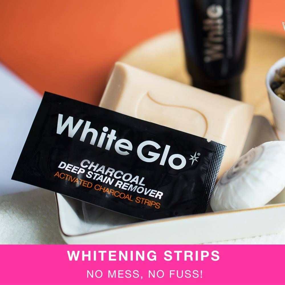 Teeth Whitening Strips Australia Charcoal Whitening Strips White Glo
