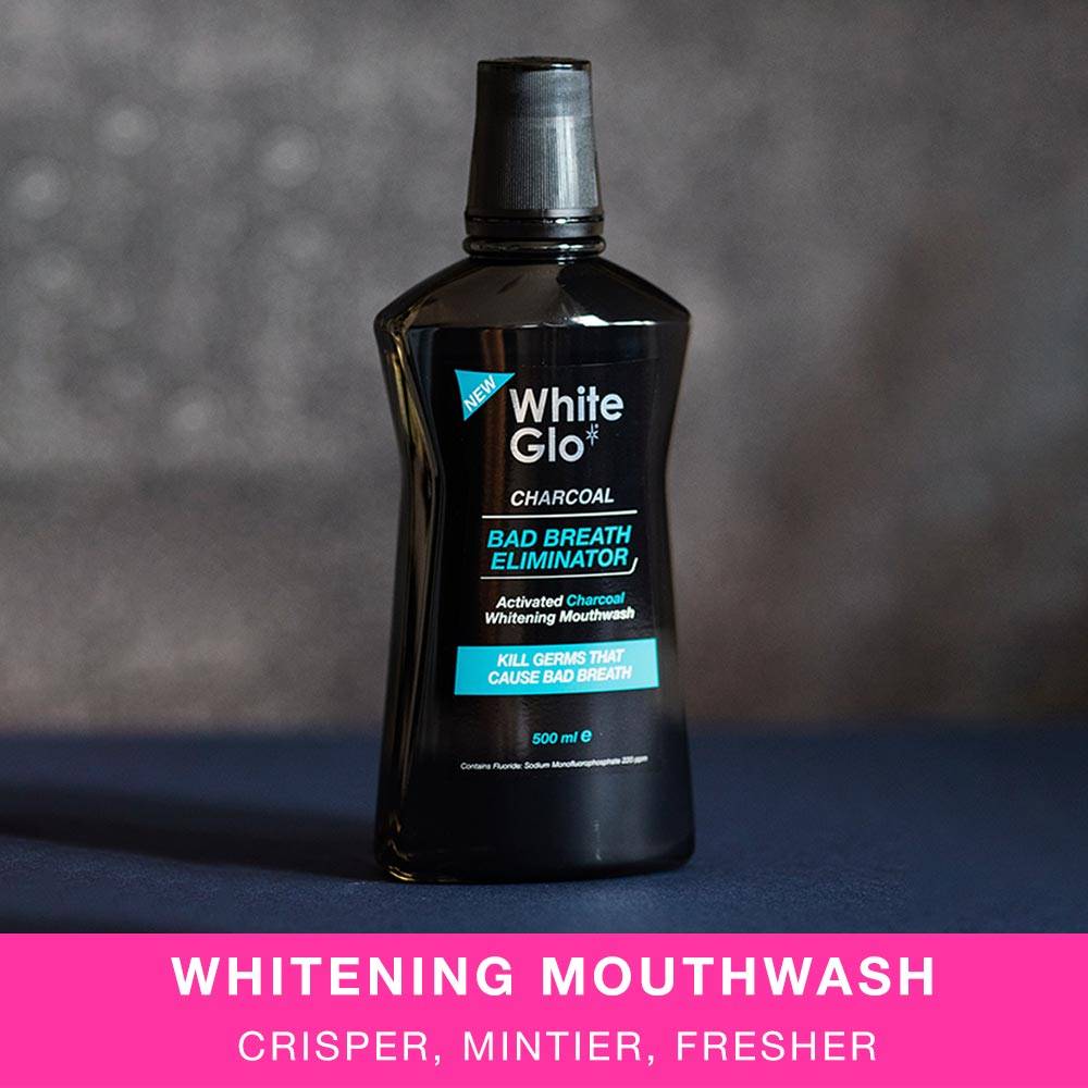 Whitening Mouthwash Charcoal & Natural Whitening Mouthwash White Glo