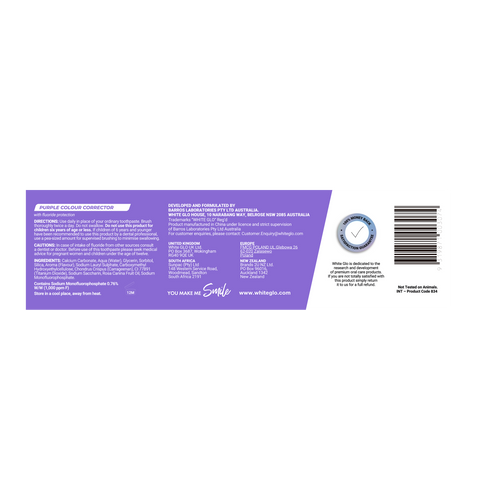 Extra Strength Purple Toothpaste 160g Image