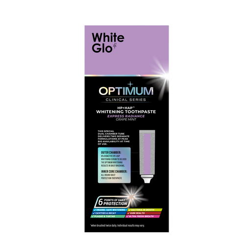 Optimum Express Radiance Whitening Toothpaste Image