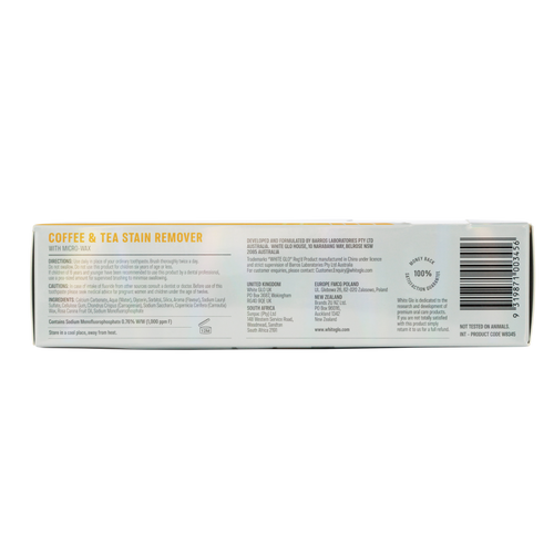 Coffee & Tea Toothpaste 150g (New) Image