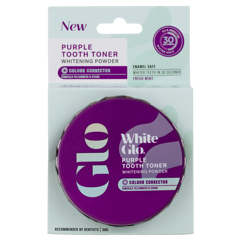 Purple Tooth Toner Whitening Powder