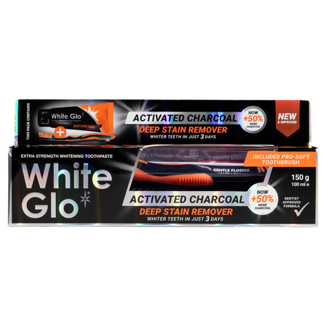 Charcoal Deep Stain Remover Whitening Toothpaste
