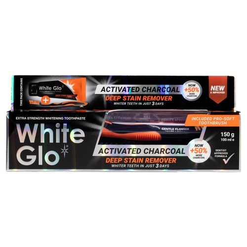 Charcoal Deep Stain Remover Whitening Toothpaste Image