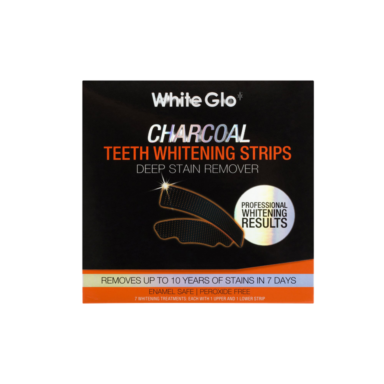 Activated Charcoal Deep Stain Remover Whitening Strips