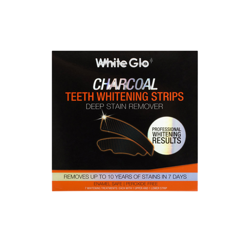 Activated Charcoal Deep Stain Remover Whitening Strips