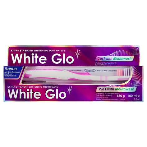 2-in-1 Whitening Toothpaste With Mouthwash