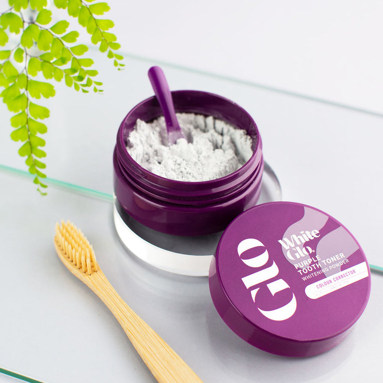 Purple Tooth Toner Whitening Powder