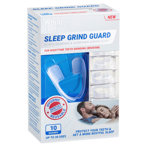 White Glo Sleep Grind Guard 10 Pack