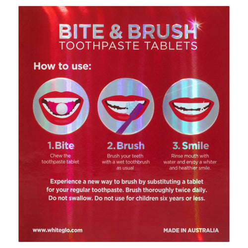 Bite & Brush Eco-Friendly Toothpaste Tablets Image 