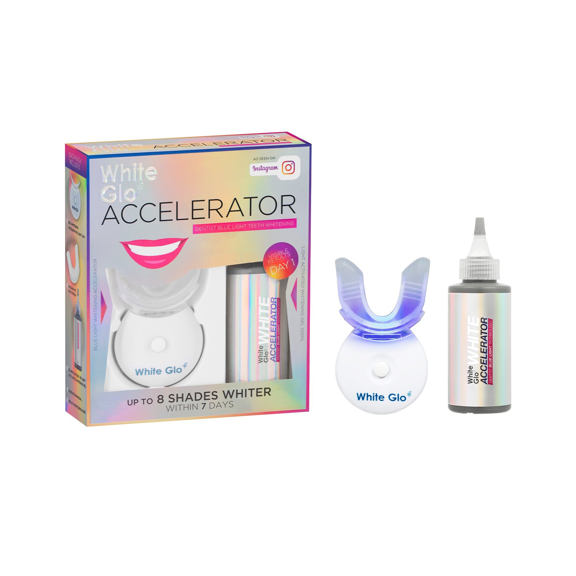 White Glo Accelerator Teeth Whitening Kit
