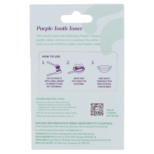 Purple Tooth Toner Whitening Powder Image 