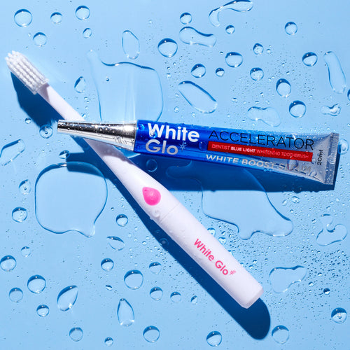 White Glo Accelerator LED Micro-Sonic Toothbrush with White Boost Serum Image 