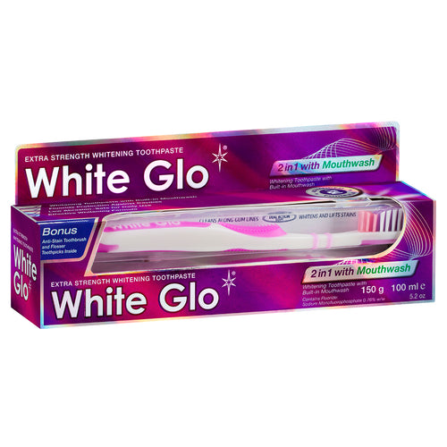 2-in-1 Whitening Toothpaste With Mouthwash Image 