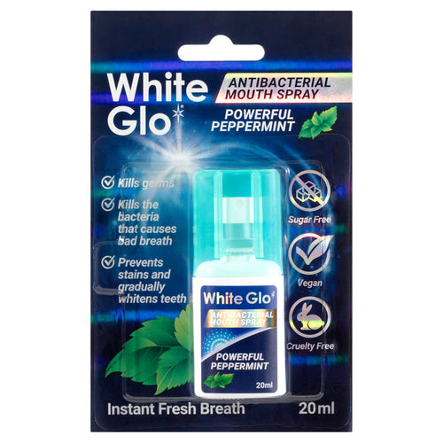 White Glo Antibacterial Mouth Spray 20ml Image 