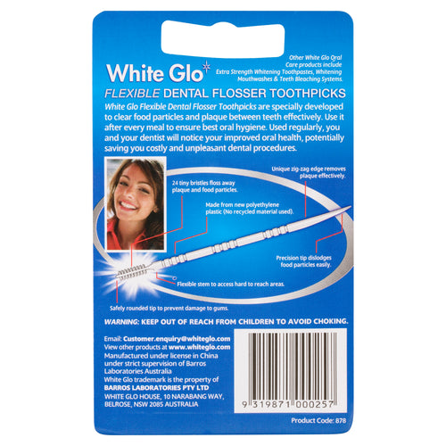 Flexible Dental Flosser Toothpicks Image 